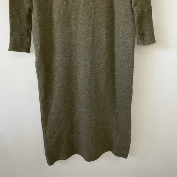 Ralph Lauren Purple Label Olive Long Sleeve Dress​
